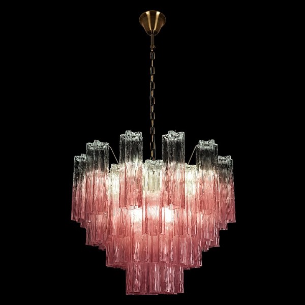 Подвесная люстра Loft it Murano бронза арт. 10580/600 Clear pink
