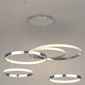 Подвесной светильник Eurosvet Posh бронза арт. 90175/5 хром 160W
