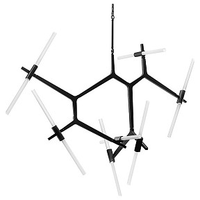 Подвесная люстра Lightstar Struttura черный арт. 742147