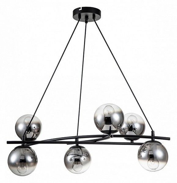 Подвесная люстра Escada Balance черный арт. 1119/6S Black