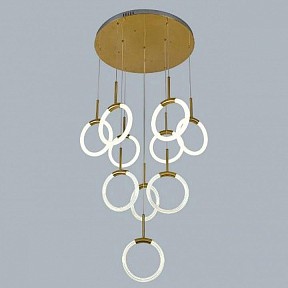 Подвесная люстра Alfa-Light F0324 золото арт. F0324-14
