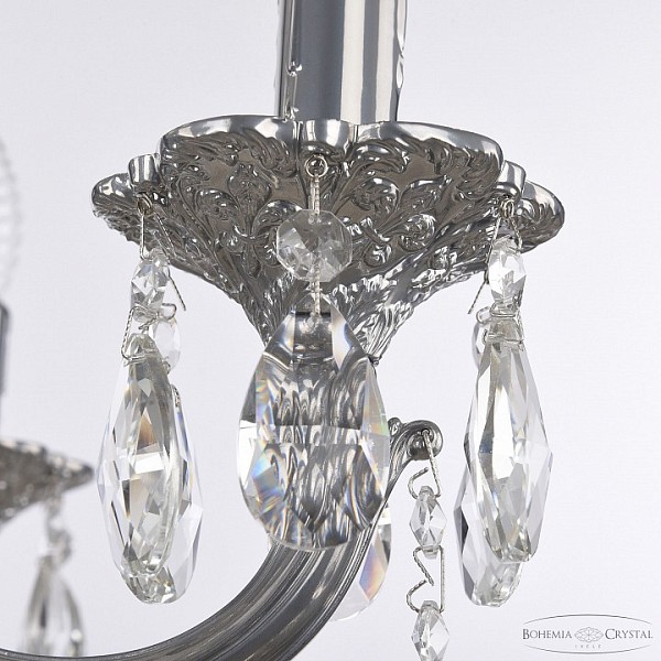 Подвесная люстра Bohemia Ivele Crystal AL7801 металл арт. AL78101/6/210 B CG