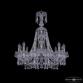 Подвесная люстра Bohemia Ivele Crystal 1403 золото арт. 1403/12/240/XL-75 Pa