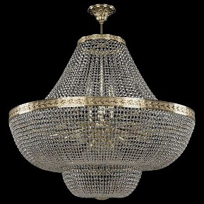 Светильник на штанге Bohemia Ivele Crystal 1909 золото арт. 19091/H1/90IV G