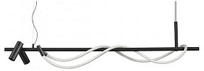 Подвесной светильник Odeon Light Corda черный арт. 4391/30L