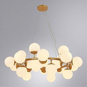 Подвесная люстра Arte Lamp Bolla желтый арт. A1664SP-25GO