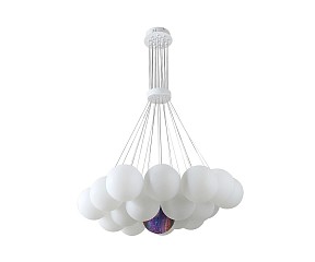 Подвесная люстра Kink Light Алди белый арт. 08475-19,01