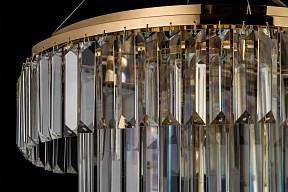 Подвесная люстра Arti Lampadari Enio золото арт. Enio E 1.5.D50.100 GP