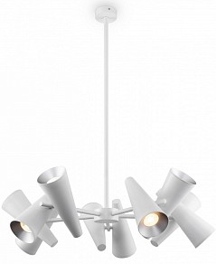 Люстра на штанге Maytoni Giro белый арт. MOD095PL-10W