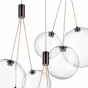 Подвесная люстра Lightstar Sferetta красный арт. 801090