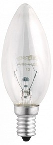 Лампа накаливания Jazzway   арт. B35 240V 60W E14 clear