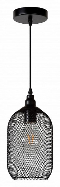 Подвесной светильник Lucide Mesh черный арт. 43404/15/30