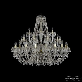 Подвесная люстра Bohemia Ivele Crystal 1410 золото арт. 1410/20+10+5/400 G V0300