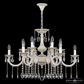 Подвесная люстра Bohemia Ivele Crystal AL7811 белый арт. AL78118/12/285 A WMG