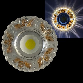 Встраиваемый светильник Reluce  коричневый арт. 42236-9.0-001PL MR16+LED3W CL/TEA
