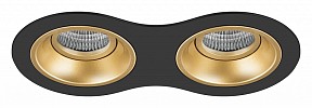 Встраиваемый светильник Lightstar Domino черный арт. D6270303