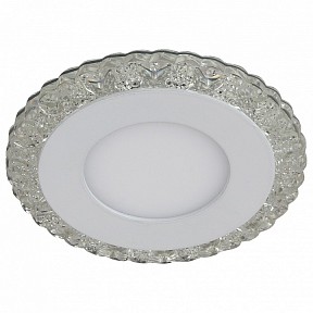 Встраиваемый светильник Эра DK LD14 белый арт. DK LED 14 SL/WH