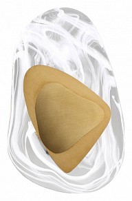 Накладной светильник Odeon Light Icy коричневый арт. 4314/9WL
