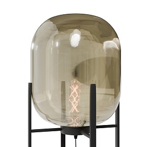 Торшер LIGHTERA Luleo черный арт. LE405F-1GY