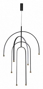 Подвесная люстра Odeon Light Memfi черный арт. 6633/95L