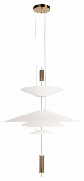 Подвесной светильник Loft it Skylar желтый арт. 10244/C Brass