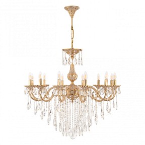 Подвесная люстра Bohemia Ivele Crystal AL7801 золото арт. AL78101/12/300 B GW