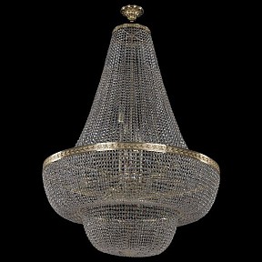 Светильник на штанге Bohemia Ivele Crystal 1909 золото арт. 19091/H2/100IV G
