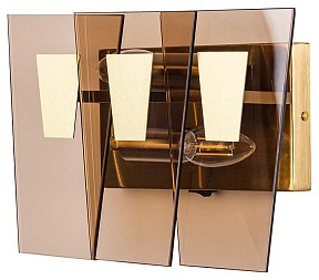 Накладной светильник Arte Lamp Sophia коричневый арт. A4066AP-2PB