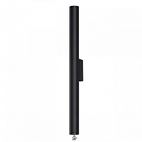 Накладной светильник Odeon Light Tubus черный арт. 7105/10WL