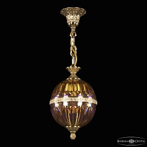 Подвесная люстра Bohemia Ivele Crystal 5680 золото арт. 5680/17 G Shampan/M-1H