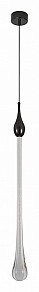 Подвесной светильник Newport 15500 никель арт. 15501/S black glossy