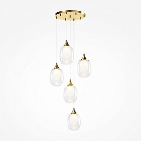 Подвесной светильник Maytoni Aura латунь арт. MOD016PL-05BS