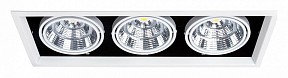 Встраиваемый светильник Arte Lamp Merga белый арт. A8450PL-3WH