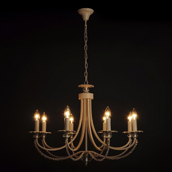 Подвесная люстра Abrasax Josephine золото арт. 3007/8(creamgold)