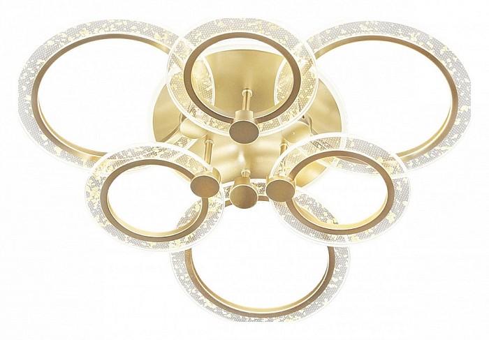 Потолочная люстра Escada Enigma желтый арт. 10225/6LED Gold