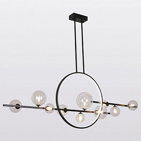 Люстра на штанге Lussole Beaumont черный арт. LSP-7073