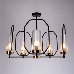 Люстра на штанге Arte Lamp Celaeno черный арт. A7004PL-5BK