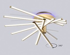 Потолочная люстра Ambrella Light COMFORT золото арт. FL6244