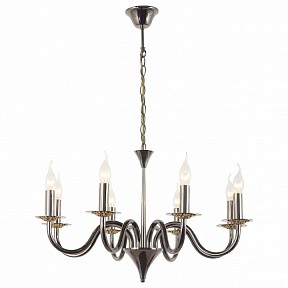 Подвесная люстра Arti Lampadari Pontone графитовый арт. Pontone E 1.1.8 PB