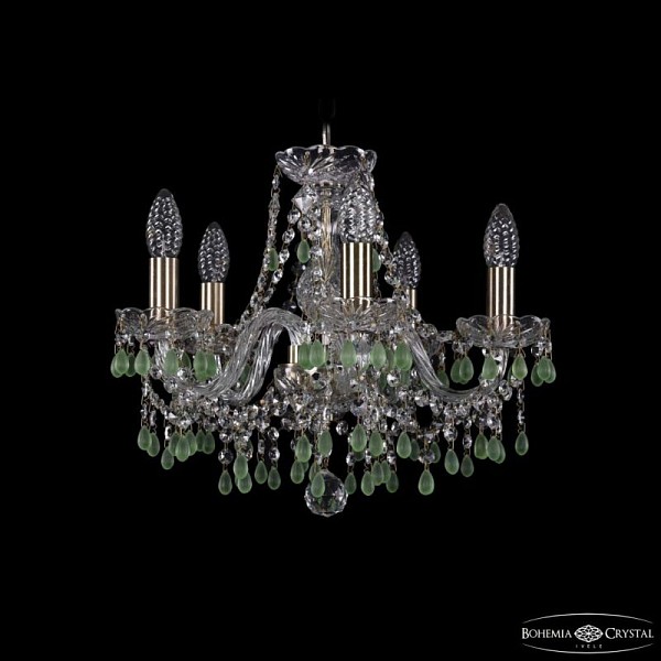 Подвесная люстра Bohemia Ivele Crystal 1410 золото арт. 1410/5/141 Pa V5001