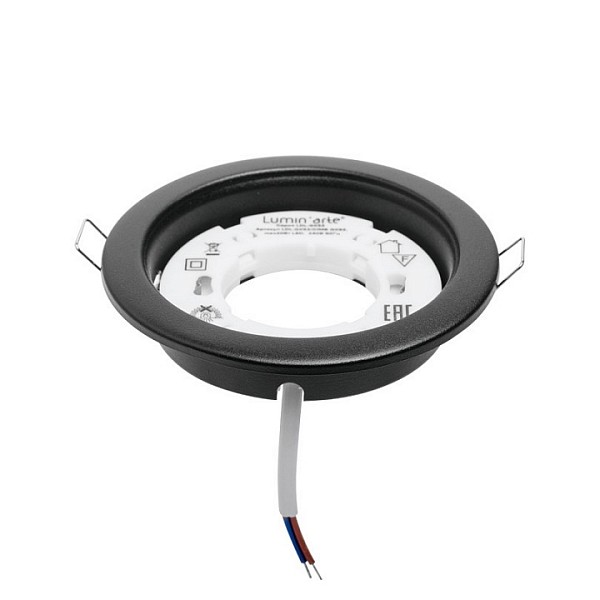 Встраиваемый светильник Luminarte LDL-GX53 черный арт. LDL-GX53/01MB