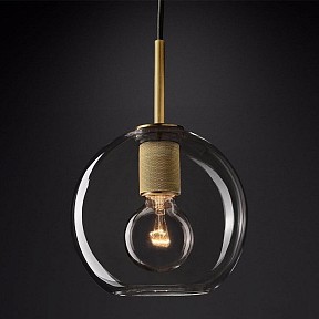 Подвесной светильник Imperiumloft Rh Utilitaire Globe Pendant латунь арт. 40.2333