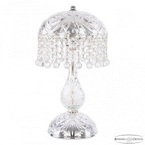Настольная лампа декоративная Bohemia Ivele Crystal 1478 никель арт. 14781L1/22 Ni Balls