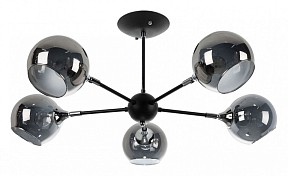 Люстра на штанге Arte Lamp Lagos черный арт. A2708PL-5BK