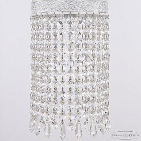 Подвесной светильник Bohemia Ivele Crystal AL1920 белый арт. AL19201/15OL WMN Drops