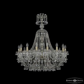 Подвесная люстра Bohemia Ivele Crystal 1409 золото арт. 1409/16/300/XL-96 Pa