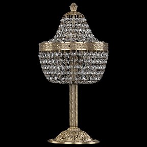 Настольная лампа декоративная Bohemia Ivele Crystal 1905 кремовый арт. 19051L6/H/20IV Pa