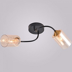 Накладной светильник Reluce 01608-1 золото арт. 01608-0.3-02 BK+BRASS