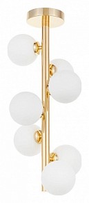 Люстра на штанге LUMINA DECO Marsiada золото арт. LDC 6033-7 F.GD