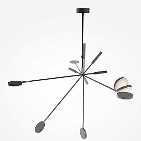 Светильник на штанге Maytoni Fad черный арт. MOD070CL-L8B3K
